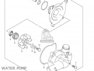 WATER PUMP - VLR1800T BOULEVARD C109R 2009 (K9) USA CALIFORNIA (E03 E33)