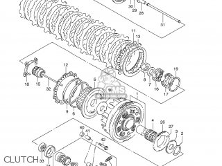 CLUTCH - VS1400 BOULEVARD S83 2009 (K9) CALIFORNIA (E33)