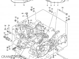 CRANKCASE - VS1400 BOULEVARD S83 2009 (K9) CALIFORNIA (E33)