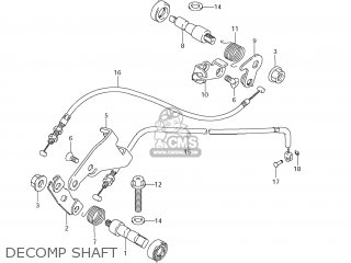 DECOMP SHAFT - VS1400 BOULEVARD S83 2009 (K9) CALIFORNIA (E33)