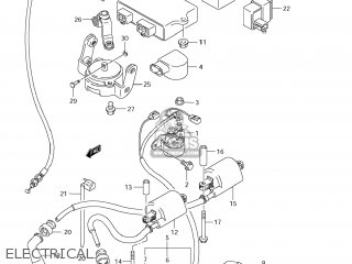 ELECTRICAL - VS1400 BOULEVARD S83 2009 (K9) CALIFORNIA (E33)