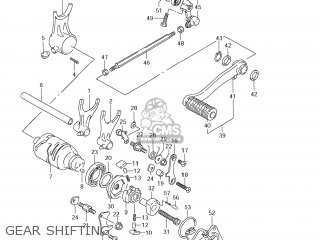 GEAR SHIFTING - VS1400 BOULEVARD S83 2009 (K9) CALIFORNIA (E33)