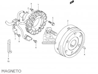 MAGNETO - VS1400 BOULEVARD S83 2009 (K9) CALIFORNIA (E33)