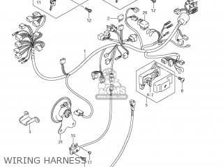 WIRING HARNESS - VS1400 BOULEVARD S83 2009 (K9) CALIFORNIA (E33)
