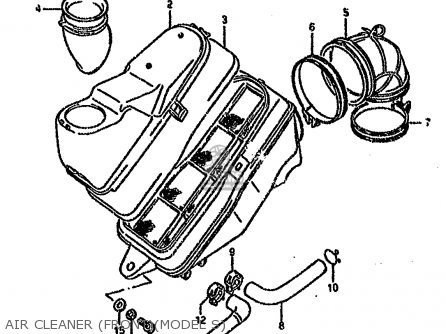AIR CLEANER (FRONT)(MODEL S) - VS1400GLF 1987 H) (E02 E04 E15 E16 E17 E18 E21 E22 E25 E34 E39)