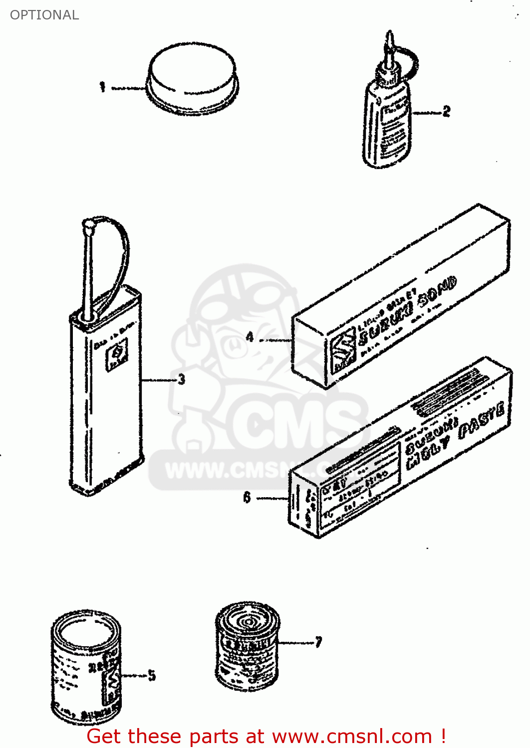 OPTIONAL VS1400GLP 1993 (P) (E01 E04 E17 E21 E22 E24 E34)
