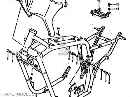 FRAME (MODEL S) - VS1400GLP 1995 (S) (E02 E04 E22 E24 E34 E37)
