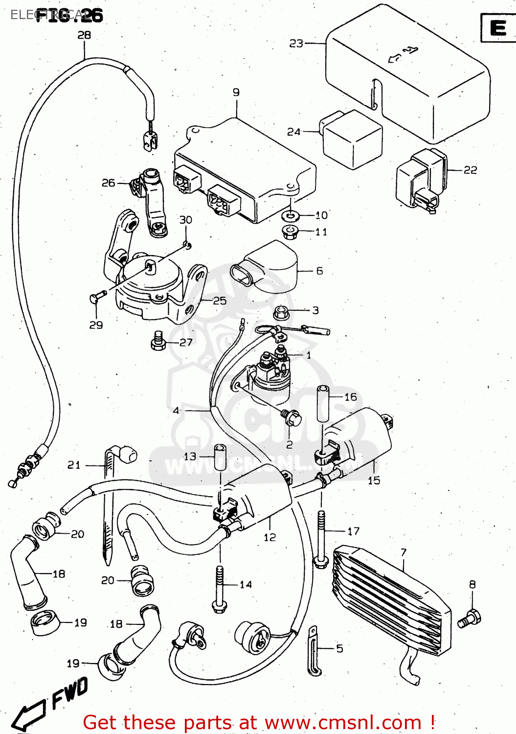 ELECTRICAL VS1400GLP 1996 (T) (E02 E04 E17 E22 E24 E34 E37)