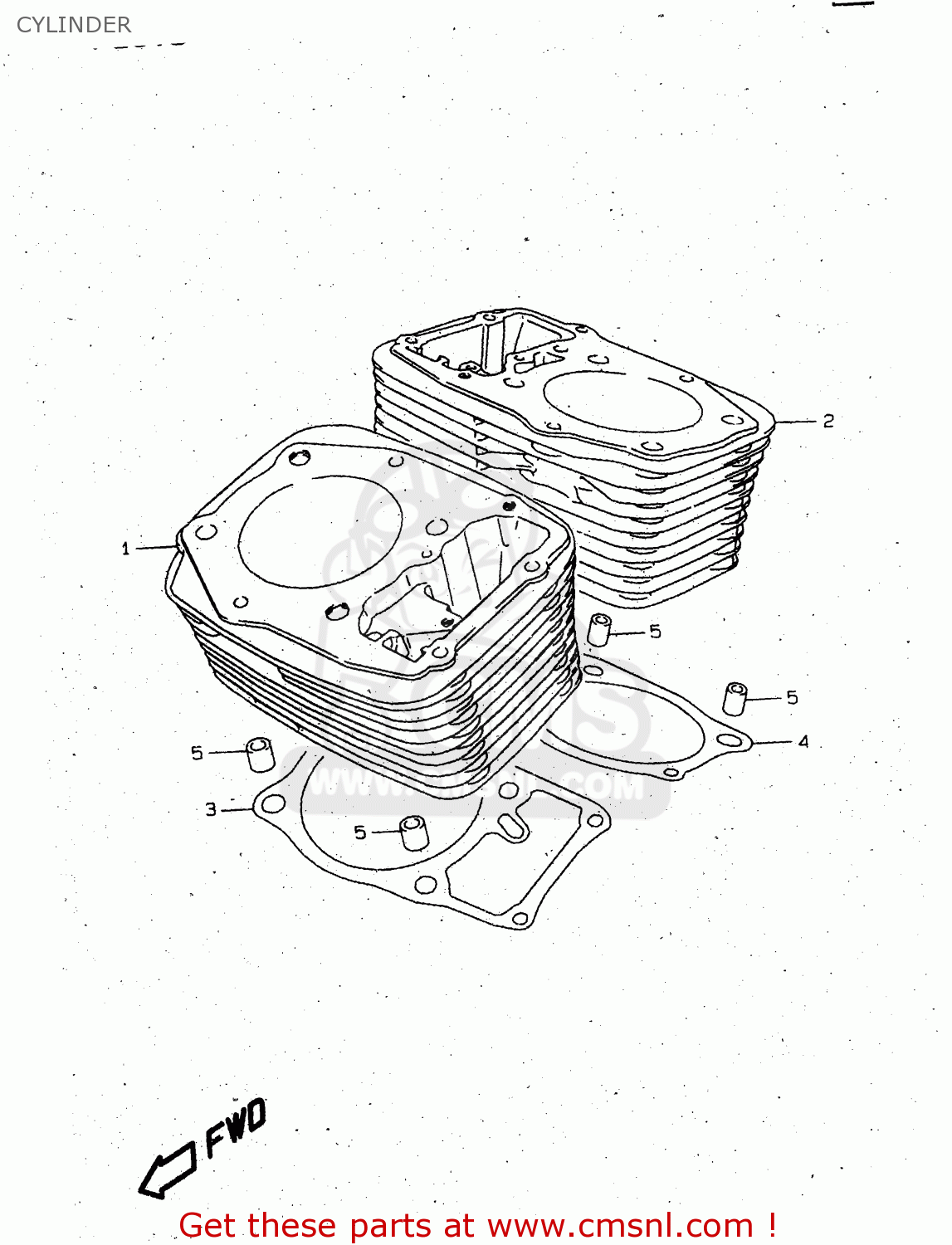 CYLINDER VS1400GLP 1996 (T) (E02 E04 E17 E22 E24 E34 E37)