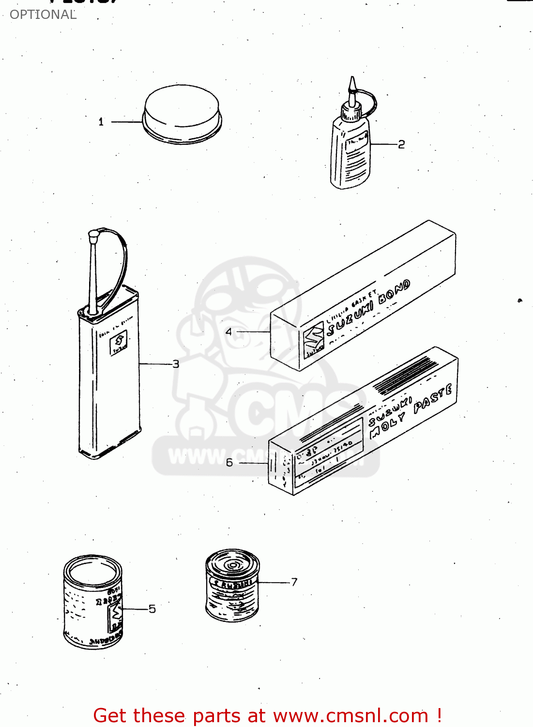 OPTIONAL VS1400GLP 1997 (V) (E02 E04 E17 E22 E24 E34) / P37