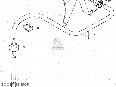 BOOST SENSOR - VS1400GLP 1997 (V) (E02 E04 E17 E22 E24 E34) / P37