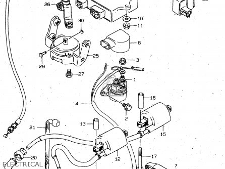 ELECTRICAL - VS1400GLP 1998 (W) (E02 E04 E17 E22 E24 E34)