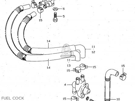 FUEL COCK - VS1400GLP 1998 (W) (E02 E04 E17 E22 E24 E34)