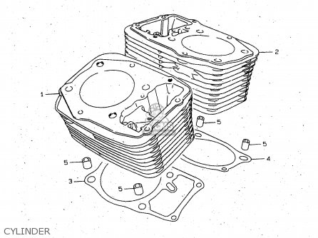 CYLINDER - VS1400GLP 1998 (W) (E02 E04 E17 E22 E24 E34)