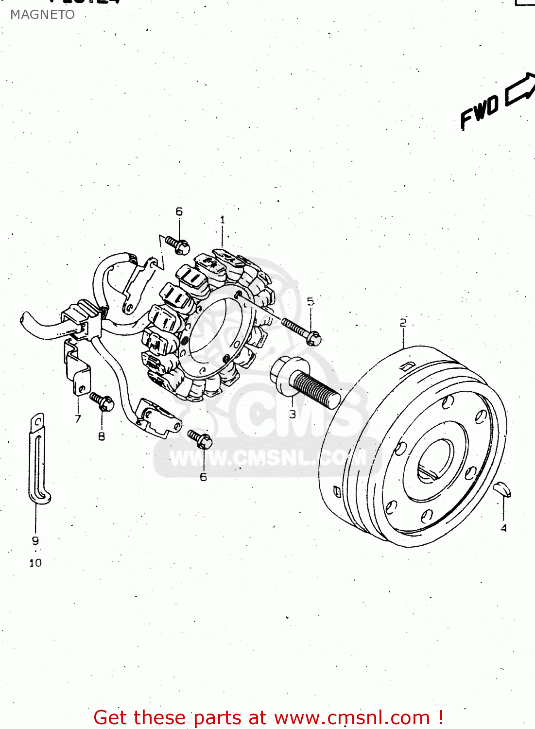 MAGNETO VS1400GLP 1999 (X) (E02 E04 E17 E22 E24 E34)