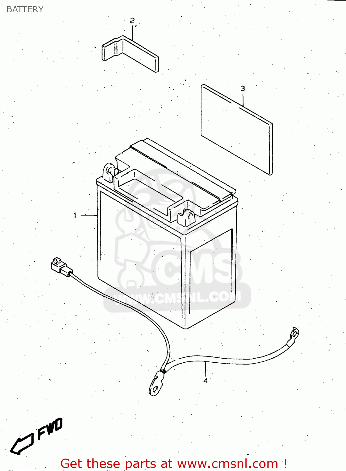 BATTERY VS1400GLP 1999 (X) (E02 E04 E17 E22 E24 E34)
