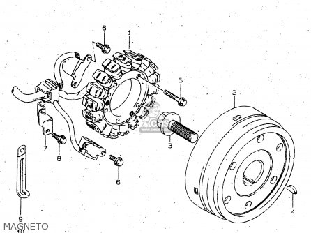 MAGNETO - VS1400GLP 1999 (X) (E02 E04 E17 E22 E24 E34)