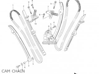 CAM CHAIN - VS1400GLP BOULEVARD S83 2005 (K5) CALIFORNIA (E33)