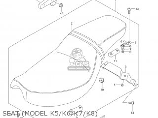 SEAT (MODEL K5/K6/K7/K8) - VS1400GLP BOULEVARD S83 2005 (K5) CALIFORNIA (E33)