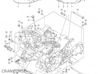 CRANKCASE - VS1400GLP BOULEVARD S83 2006 (K6) CALIFORNIA (E33)