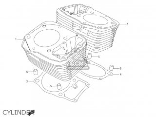 CYLINDER - VS1400GLP BOULEVARD S83 2006 (K6) CALIFORNIA (E33)