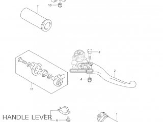 HANDLE LEVER - VS1400GLP BOULEVARD S83 2006 (K6) CALIFORNIA (E33)