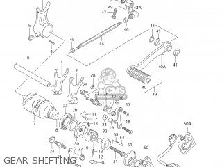 GEAR SHIFTING - VS1400GLP BOULEVARD S83 2008 (K8) CALIFORNIA (E33)