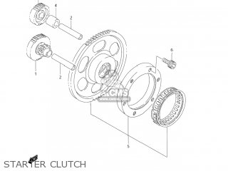 STARTER CLUTCH - VS1400GLP BOULEVARD S83 2008 (K8) CALIFORNIA (E33)
