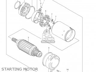 STARTING MOTOR - VS1400GLP BOULEVARD S83 2008 (K8) CALIFORNIA (E33)