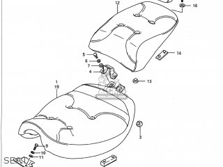 SEAT - VS1400GLP INTRUDER 1990 (L) USA (E03)