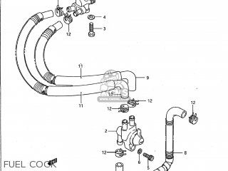 FUEL COCK - VS1400GLP INTRUDER 1992 (N) USA (E03)