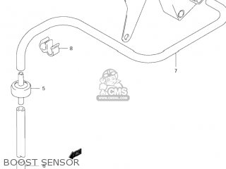 BOOST SENSOR - VS1400GLP INTRUDER 1996 (T) USA (E03)