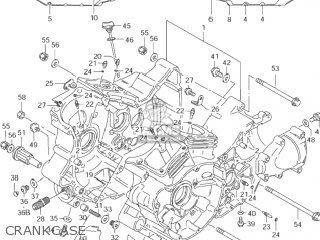 CRANKCASE - VS1400GLP INTRUDER 1997 (V) USA (E03)