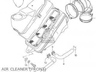 AIR CLEANER (FRONT) - VS1400GLP INTRUDER 1998 (W) USA (E03)