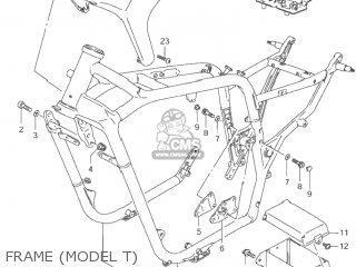 FRAME (MODEL T) - VS1400GLP INTRUDER 2000 (Y) USA (E03)