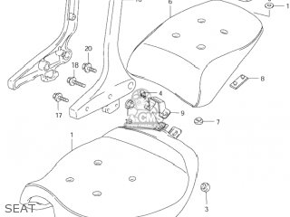 SEAT - VS1400GLP INTRUDER 2000 (Y) USA (E03)