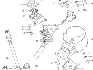 SPEEDOMETER - VS1400GLP INTRUDER 2000 (Y) USA (E03)