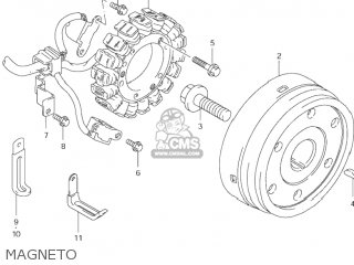 MAGNETO - VS1400GLP INTRUDER 2001 (K1) USA (E03)