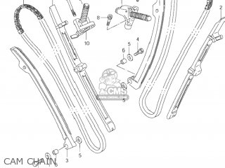 CAM CHAIN - VS1400GLP INTRUDER 2002 (K2) USA (E03)
