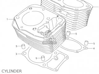 CYLINDER - VS1400GLP INTRUDER 2002 (K2) USA (E03)