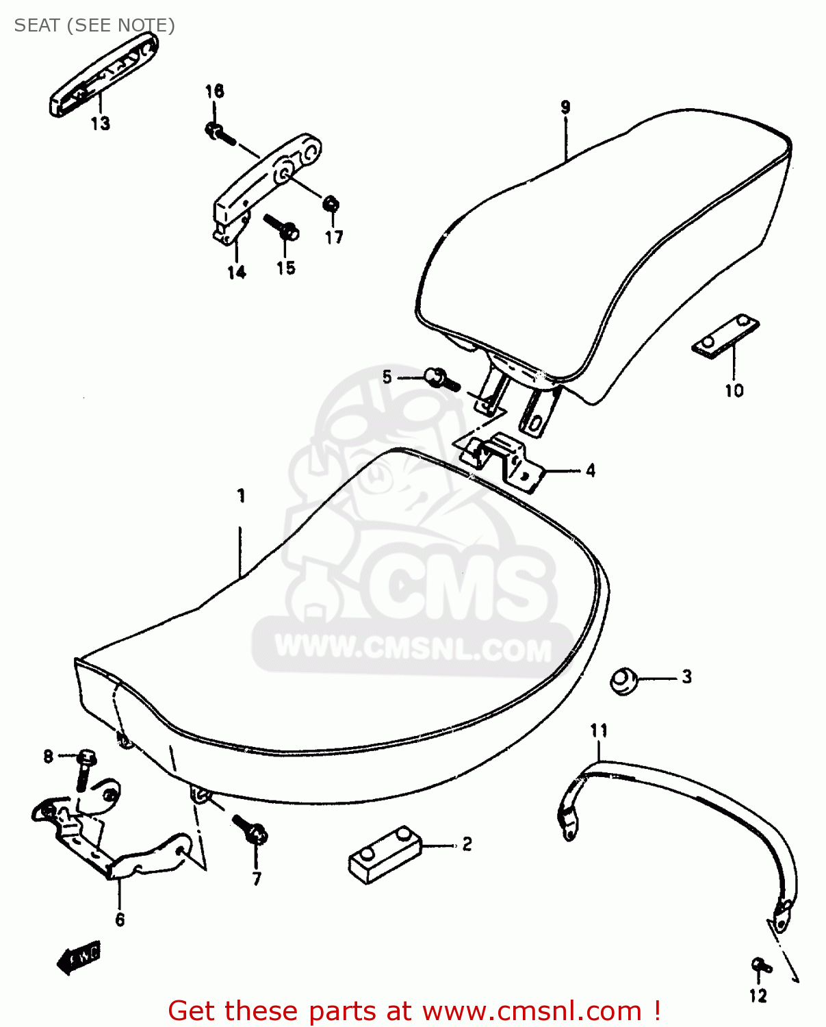 SEAT (SEE NOTE) VS600GL 1995 (S) ITALY (E34)