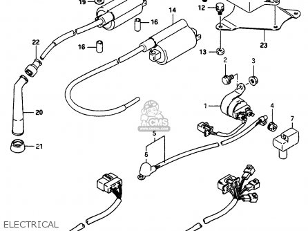 ELECTRICAL - VS600GL 1995 (S) ITALY (E34)