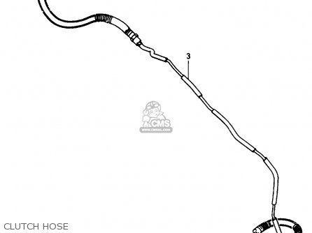 CLUTCH HOSE - VS600GL 1995 (S) ITALY (E34)