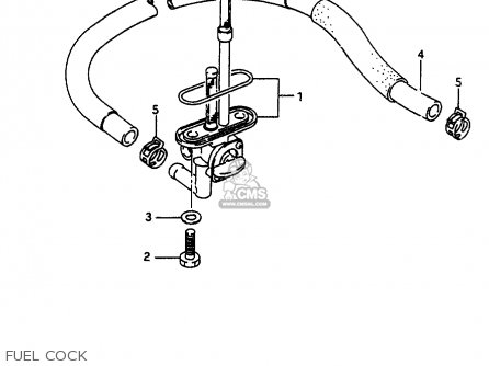 FUEL COCK - VS600GL 1996 (T) (E02 E04 E17 E18)