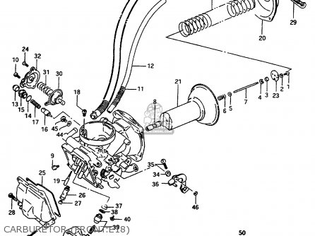 CARBURETOR (FRONT:E18) - VS600GLF 1996 (T) FRANCE (E04)