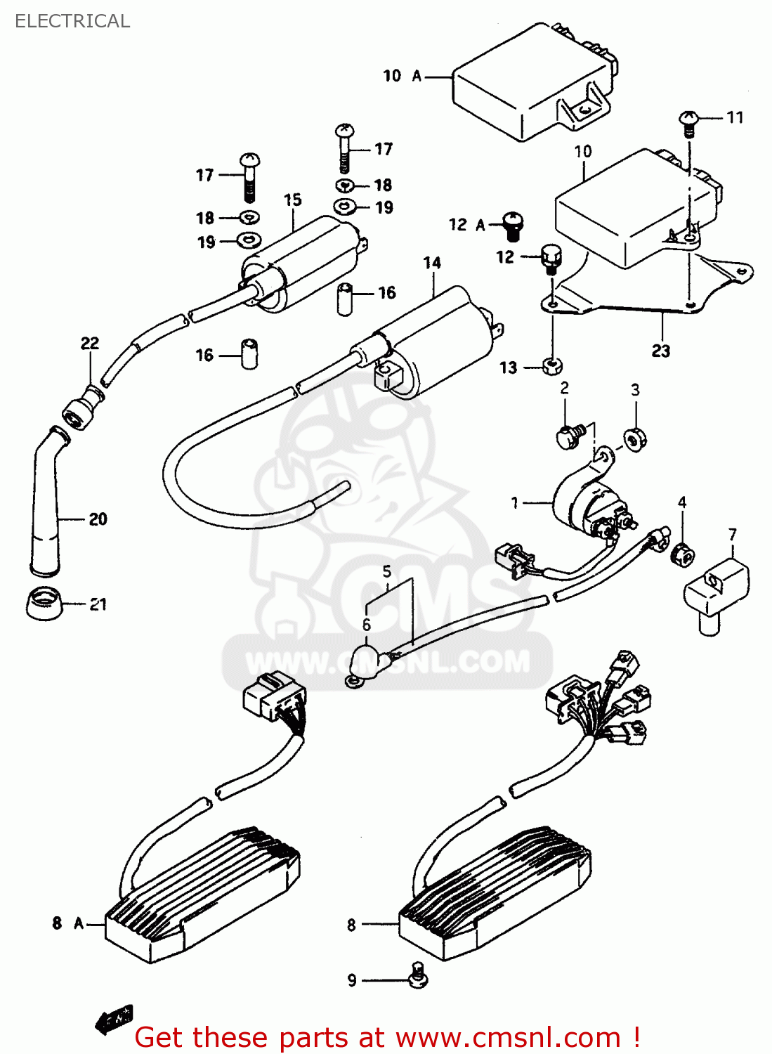 ELECTRICAL VS600GLF 1997 (V) ITALY (E34)
