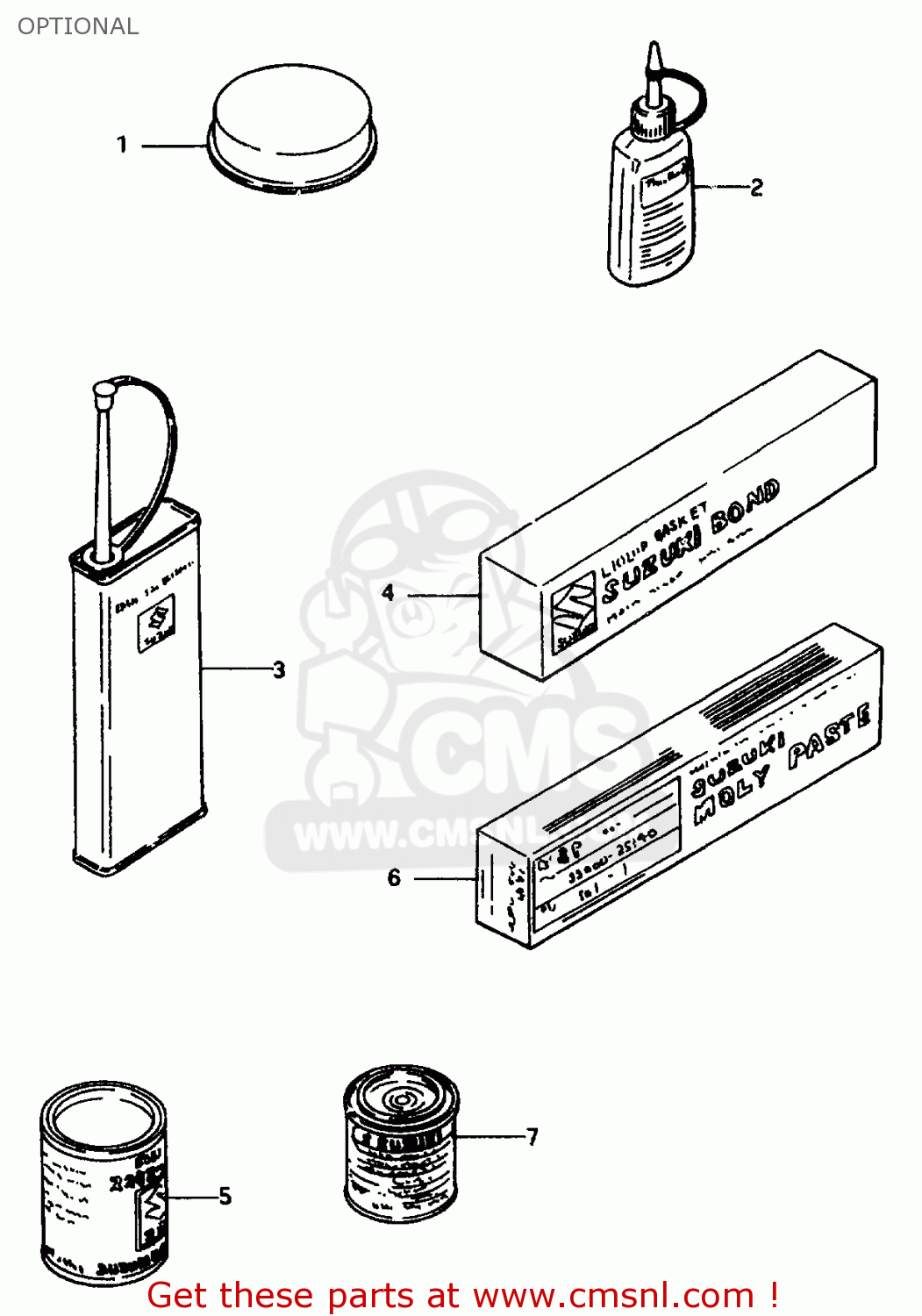 OPTIONAL VS600GLF 1997 (V) ITALY (E34)