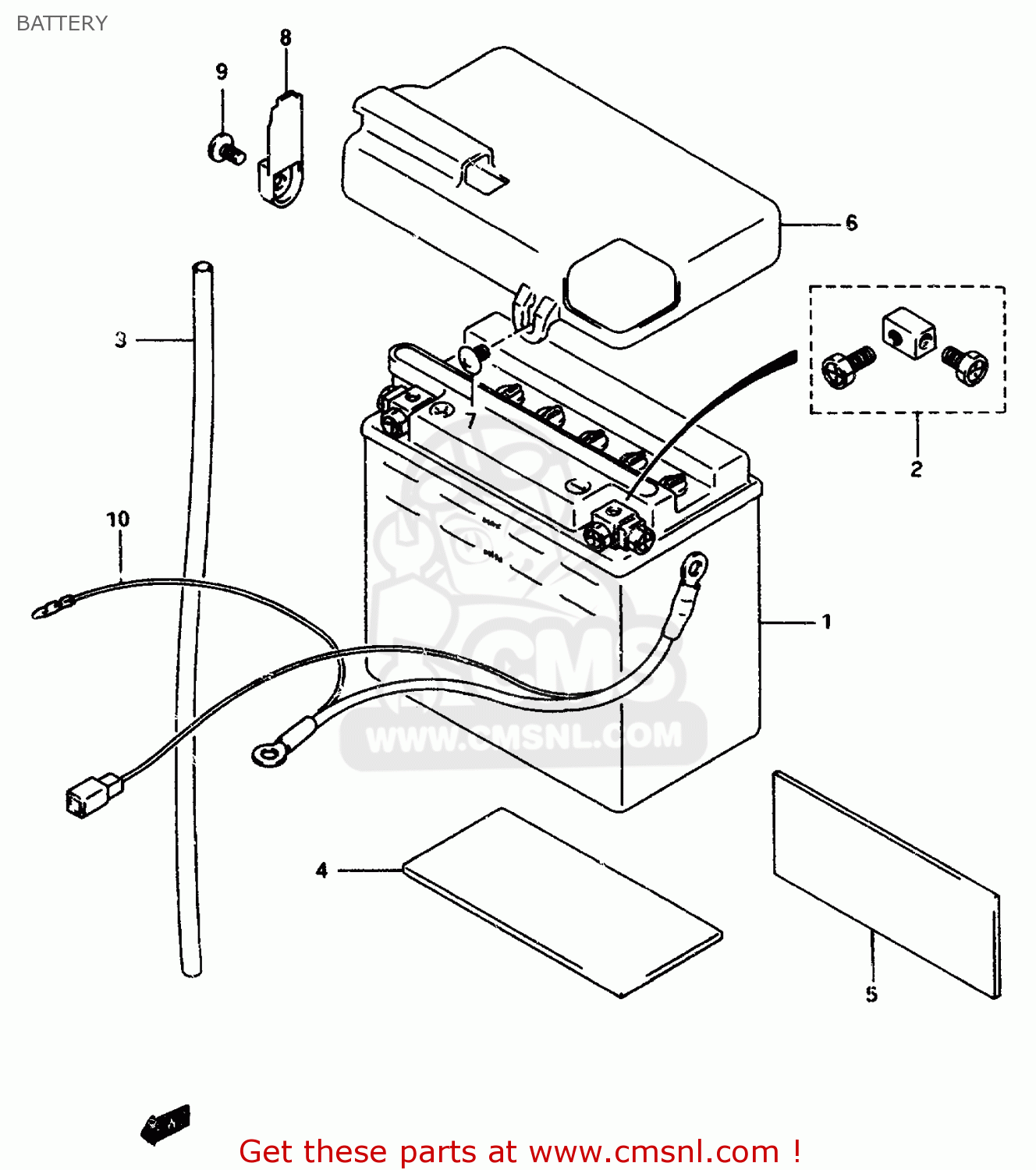 BATTERY VS600GLU 1995 (S) GERMANY (E22)
