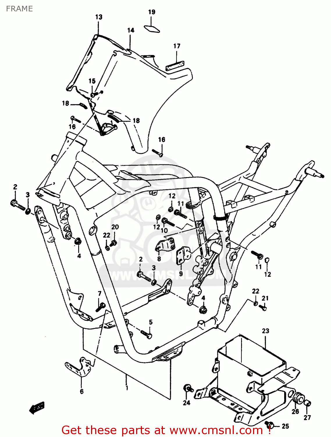 FRAME VS600GLU 1996 (T) GERMANY (E22)