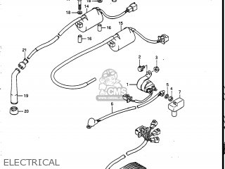 ELECTRICAL - VS700GLEF INTRUDER 1986 (G) USA (E03)